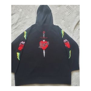 Torrid x Betsey Johnson Collab Sweater Hoodie Jacket Size 4